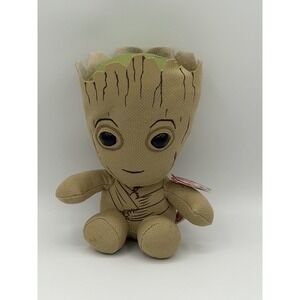 TY Beanie Baby 6" GROOT Marvel Guardians of the Galaxy Plush w/ MWMTs Heart Tags